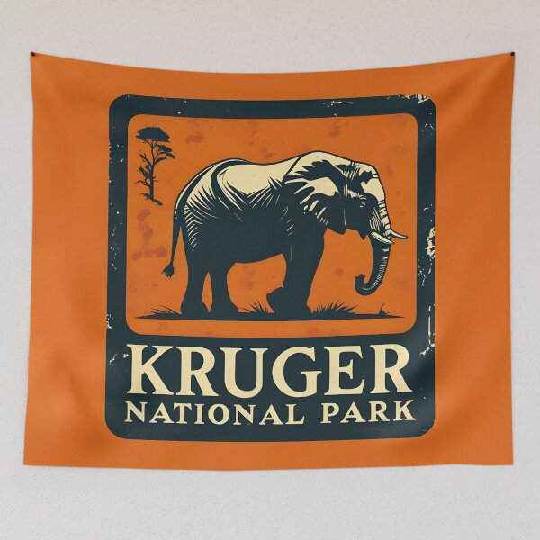Item preview, Kruger National Park - South Africa  designed and sold by GoodOldVintage.