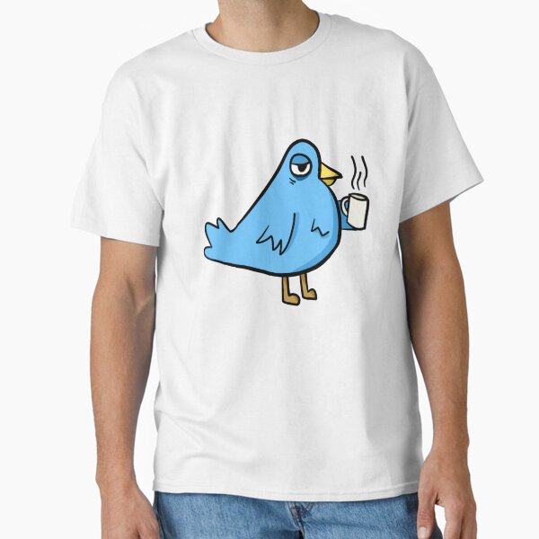Item preview, Burnout Bird Funny Bold Cartoon designed and sold by Rrroga.