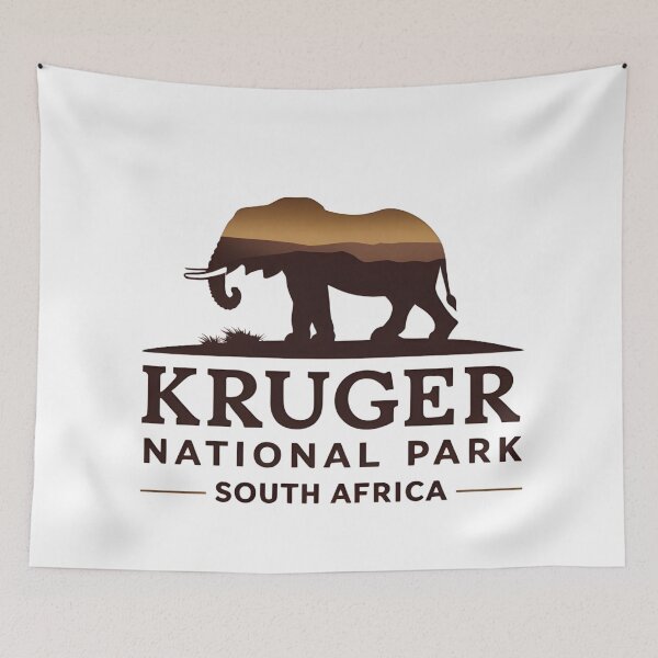 Item preview, Kruger National Park - South Africa  designed and sold by GoodOldVintage.