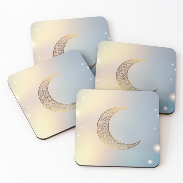 Item preview, Golden Moon Dream – Celestial Fade Design. Sogno di Luna Dorata – Design Celestiale Sfumato designed and sold by Creative Design Studio.