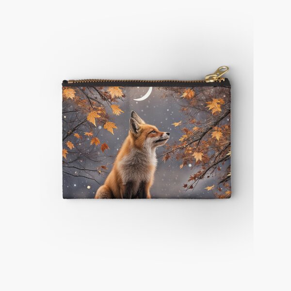 Item preview, Fall Autumn Equinox with Fox Star Moon Foliage Beutiful designed and sold by Stephanie Laird.