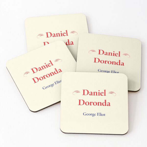 Item preview, George Eliot, Daniel Doronda designed and sold by CharlottePlaceArt.