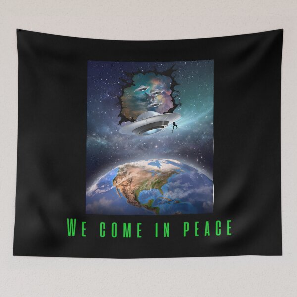 Item preview, We come in peace designed and sold by EricT00.