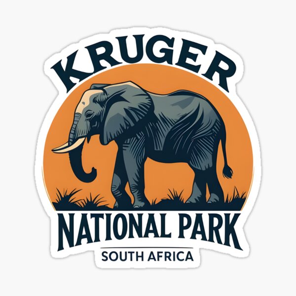 Item preview, Kruger National Park - South Africa  designed and sold by GoodOldVintage.