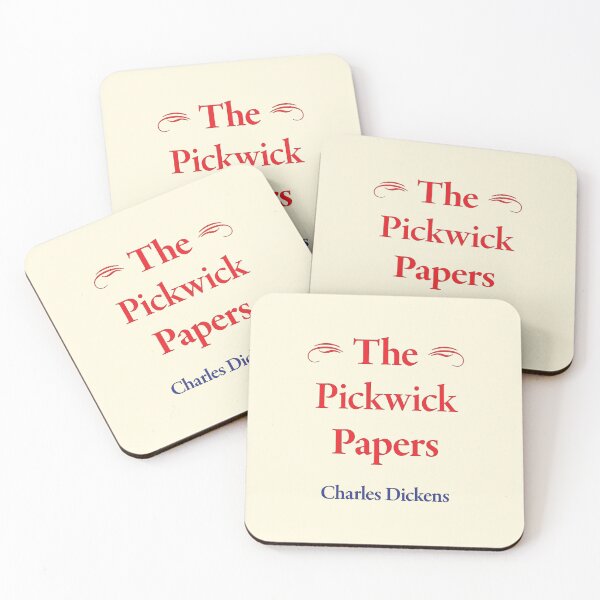 Item preview, Charles Dickens, The Pickwick Papers designed and sold by CharlottePlaceArt.