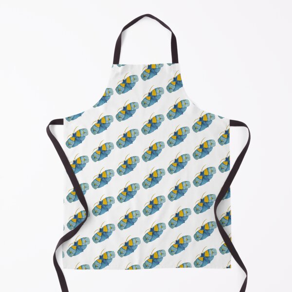 Item preview, Blue and Yellow Pretty Moth designed and sold by GwendolynLee.