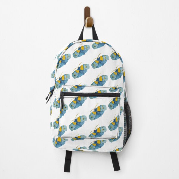 Item preview, Blue and Yellow Pretty Moth designed and sold by GwendolynLee.