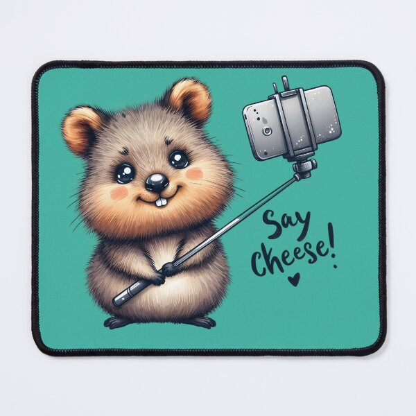 Item preview, Selfie Quokka – Say Cheese! | Funny Cute Animal T-Shirt designed and sold by Closeddog.