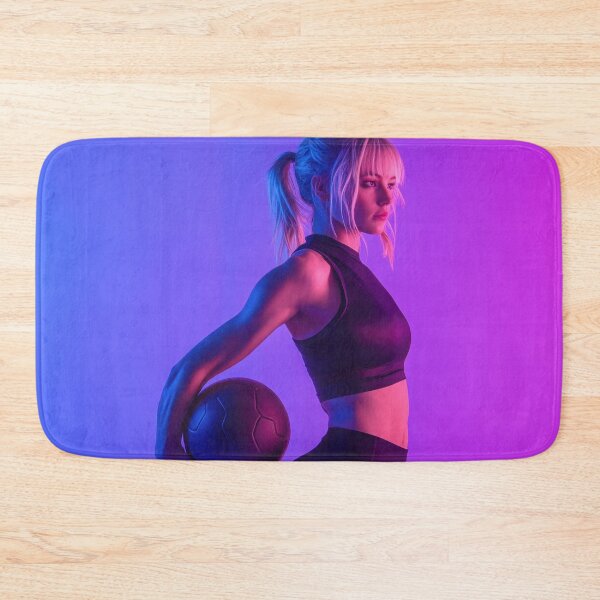 Item preview, Active woman posing with a ball designed and sold by anytka.