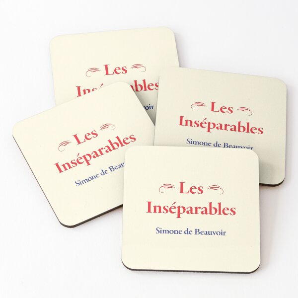 Item preview, Simone de Beauvoir, Les Inséparables designed and sold by CharlottePlaceArt.