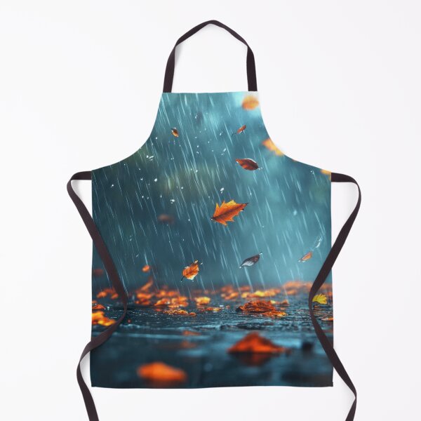 Item preview, Autumn leaves fall in heavy rain designed and sold by anytka.