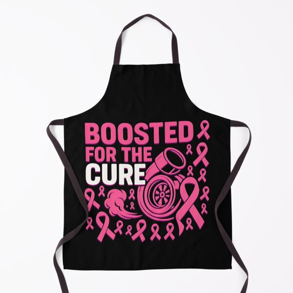 Item preview, Boosted For The Cure Pink Turbo Breast Cancer Racing designed and sold by CarantinedChaos.