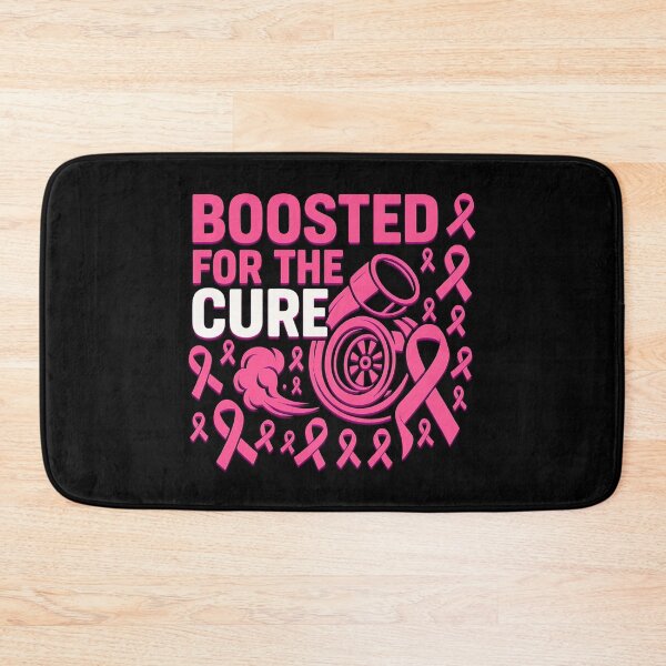 Item preview, Boosted For The Cure Pink Turbo Breast Cancer Racing designed and sold by CarantinedChaos.