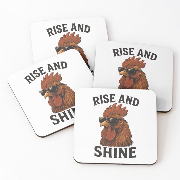 Item preview, Rise And Shine (with Black Lettering) designed and sold by VelvetRoom.