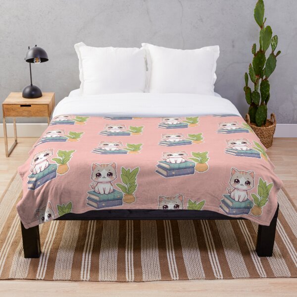Item preview, Cute Cat Reading Vibes with Books designed and sold by PetsClan.