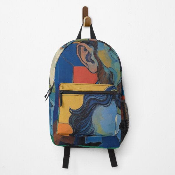 Item preview, Colorful Abstract Portrait Painting designed and sold by Rue Market.