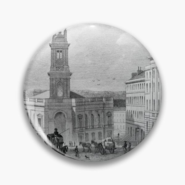 Item preview, St. Stephens Church, Edinburgh, vintage engraving from 1829 designed and sold by IconArchive.