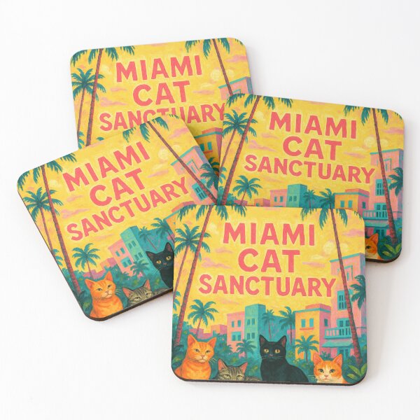 Item preview, Miami Cat Sanctuary - T-shirts and More designed and sold by MiamiLife.