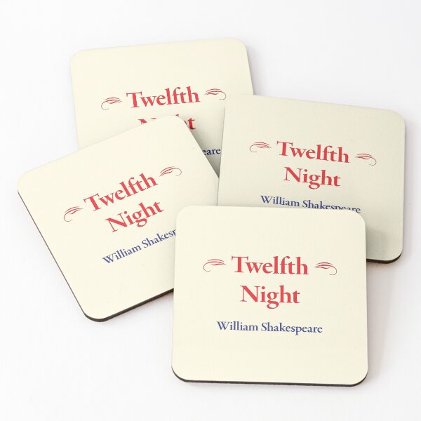 Item preview, William Shakespeare, Twelfth Night designed and sold by CharlottePlaceArt.