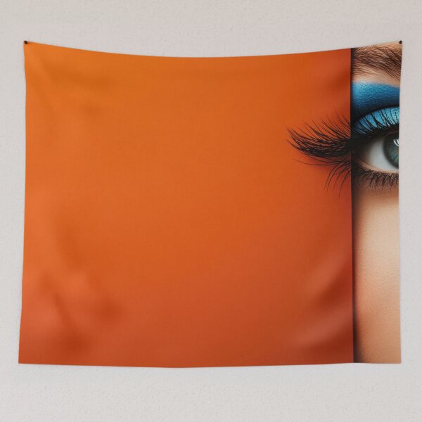 Item preview, Bold eye makeup shows art designed and sold by anytka.