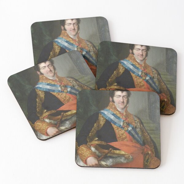 Item preview, Portrait of King Ferdinand VII of Spain designed and sold by Vintage Designs +.