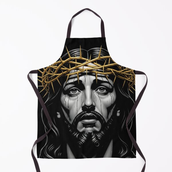 Item preview, Jesus Christ in Silence – Crowned in Gold designed and sold by AV.