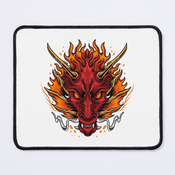 Item preview, Red dragon oriental mythology designed and sold by Joncasmiart.