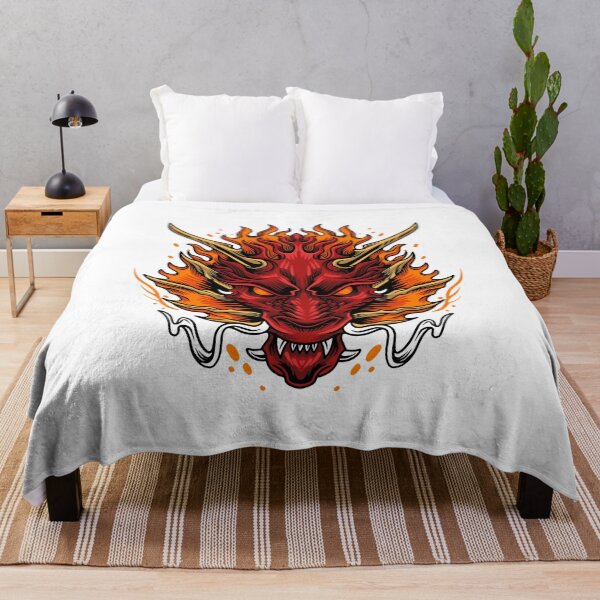 Item preview, Red dragon oriental mythology designed and sold by Joncasmiart.
