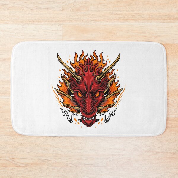 Item preview, Red dragon oriental mythology designed and sold by Joncasmiart.