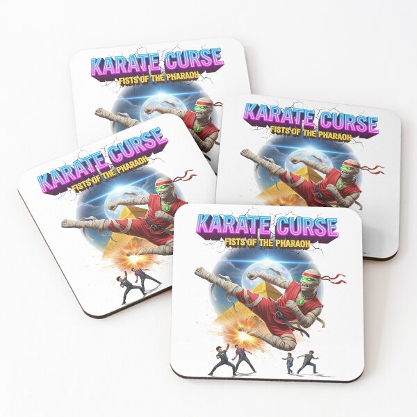 Item preview, Karate Curse - Fists of the Pharaoh designed and sold by ericvonberner.
