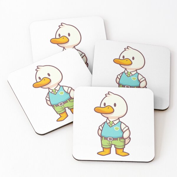 Item preview, Proud Cartoon Duck in Bright Clothes – Stylish Animal Character designed and sold by Confuzz1ed.