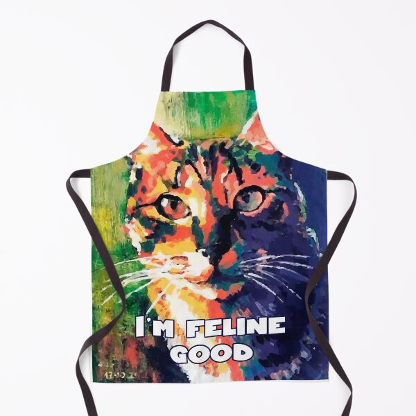 Item preview, Colorful cat funny quote designed and sold by Frank J. Art.