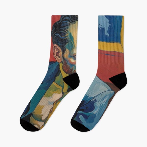Item preview, Expressionist Portrait in Vibrant Colors designed and sold by Rue Market.