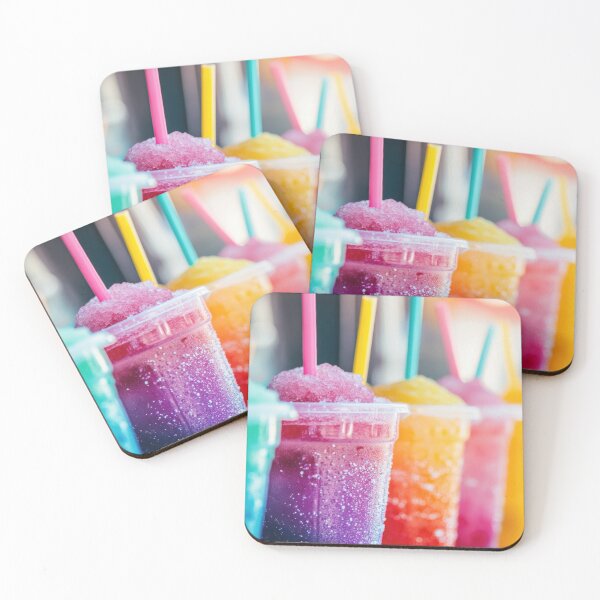 Item preview, Colorful slush drinks in clear cups designed and sold by anytka.