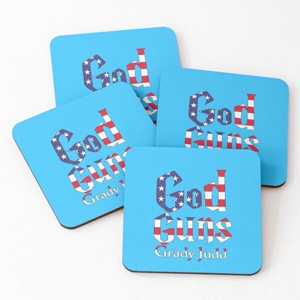 Item preview, God Guns Grady Judd American Flag gift idea for sheriff youth ranch designed and sold by Show-room.