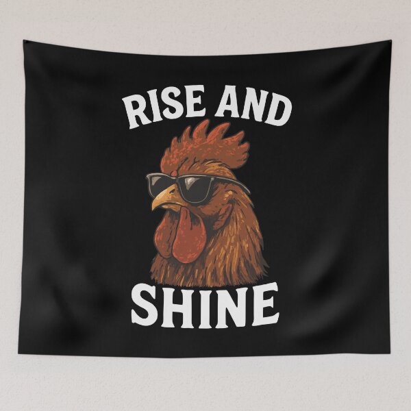 Item preview, Rise And Shine (with White Lettering) designed and sold by VelvetRoom.