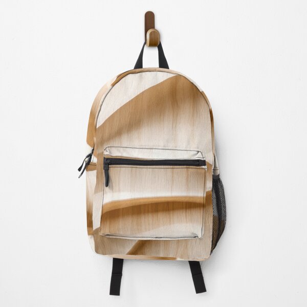 Item preview, Curved wooden panel with wave design designed and sold by anytka.