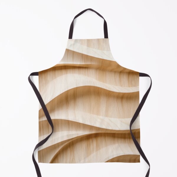 Item preview, Curved wooden panel with wave design designed and sold by anytka.