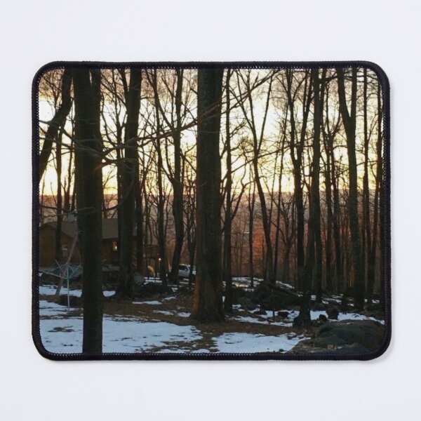 Item preview, Snowy Sunset on the Mountain designed and sold by BlackCloud42.