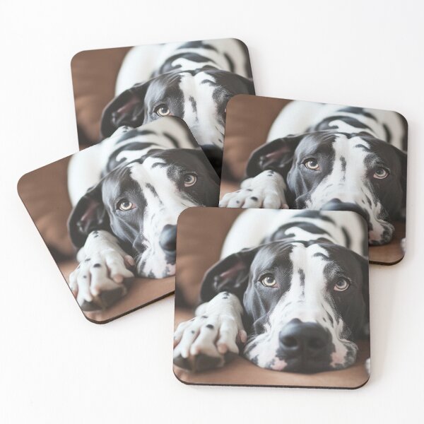 Item preview, Great Dane relaxing on a sofa designed and sold by anytka.