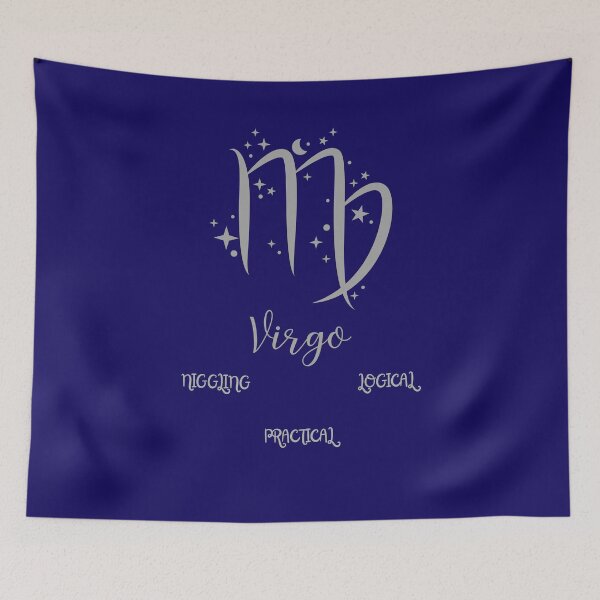 Item preview, Virgo Zodiac Art – Logical, Practical, Detail-Oriented Horoscope Design designed and sold by SmyrnaArtGalery.