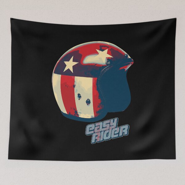 Item preview, Retro Easy Rider 1969 Helmet designed and sold by unfamouzzz.