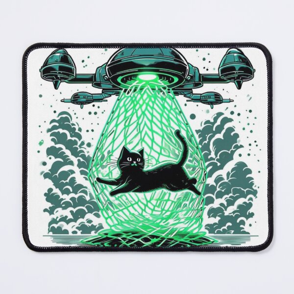 Item preview, Zapped Kitty – Alien Drone Catch designed and sold by Imaginarium of Chaos falcon88 .