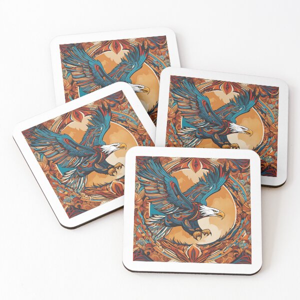 Artikelvorschau, Adler im Native-Design entworfen und verkauft von RisingWolfStudio.