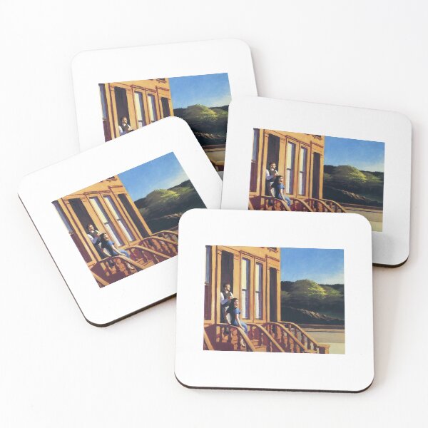Item preview, Sunlight on brownstones  Edward Hopper  designed and sold by TeeARTHY.