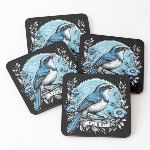 Item preview, Florida Scrub-Jay 8 designed and sold by theAVIARY7.