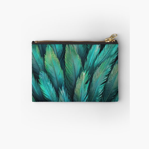 Item preview, Vibrant green feathers designed and sold by anytka.