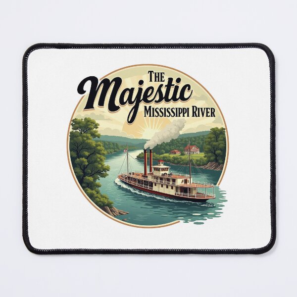 Item preview, Mississippi River paddle steamer Mark riverboat designed and sold by JanChryzostom.