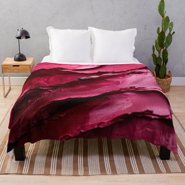 Item preview, Vibrant red paint texture on surface designed and sold by anytka.