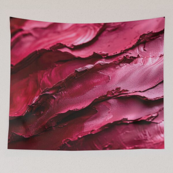 Item preview, Vibrant red paint texture on surface designed and sold by anytka.